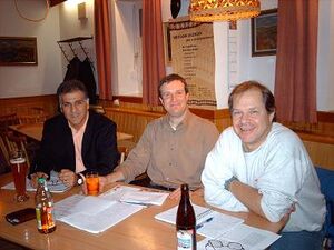 Bild von links: Stadtrat Ergun Can, Martin Körner, Jürgen Schmid