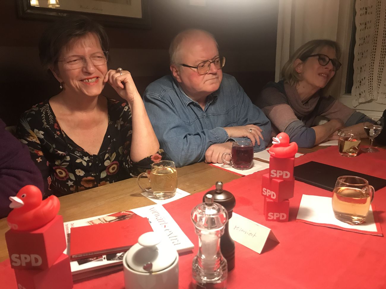 Februar 2018: Stammtisch im Besen